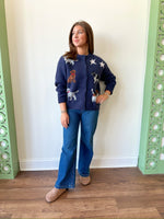 Hayden Navy Cardigan