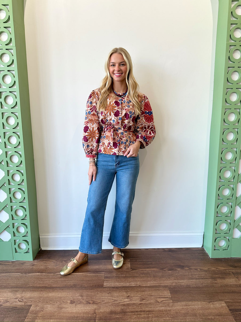 Hazel Floral Top