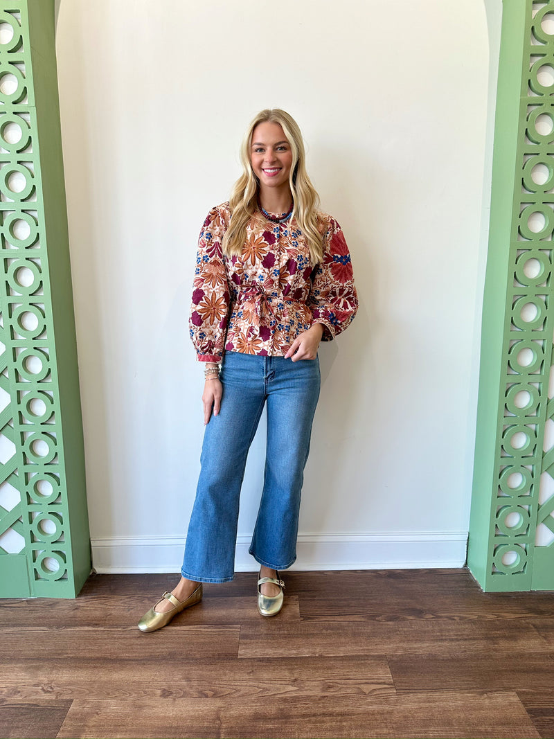 Hazel Floral Top
