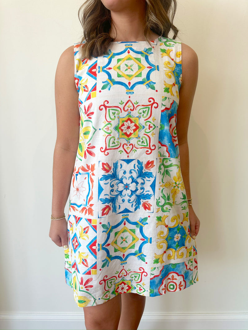 Catania Printed Dress
