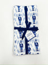 Blue Nutcracker Cloth Napkins