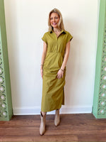 Harmony Olive Dress