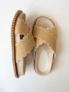 Margie Raffia Slide Sandal