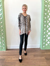 Kara Leopard Top