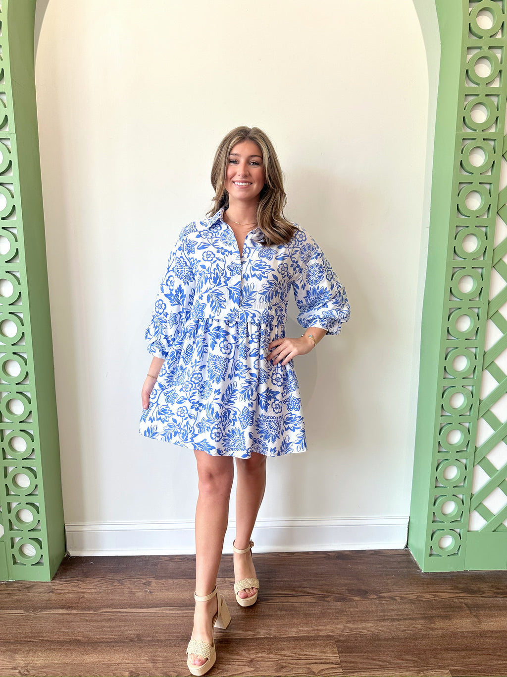 Everly Floral Dress