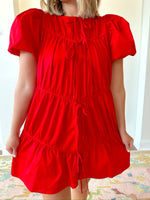 Leah Red Dress