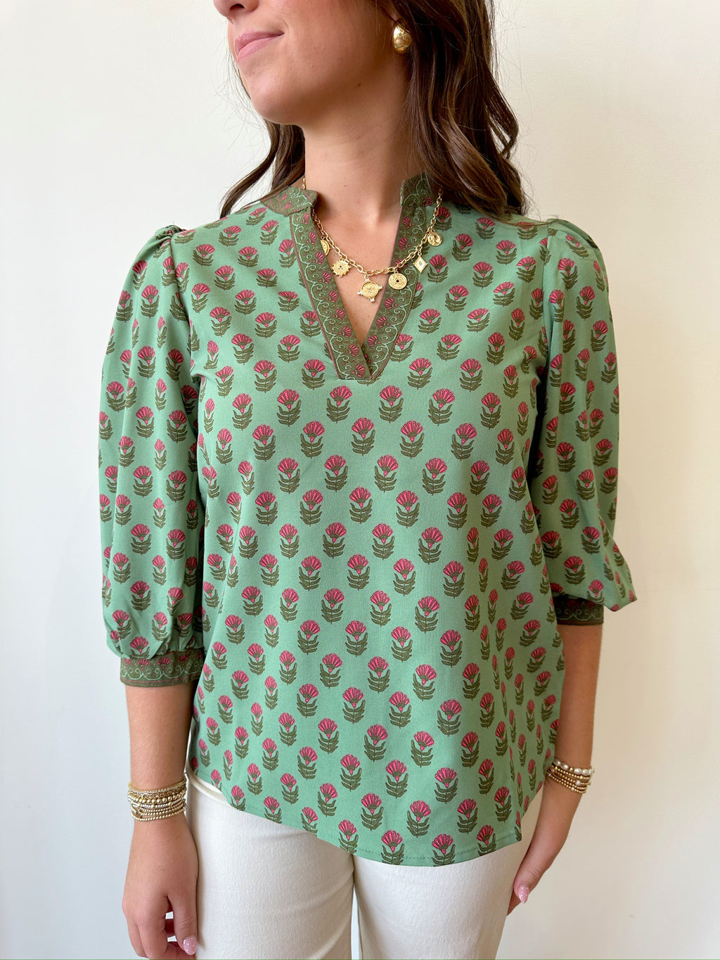 Tammy Floral Top