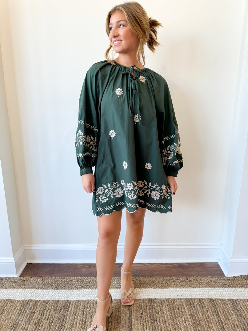 Lanie Green Dress