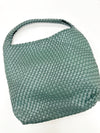 Brooke Woven Tote Bag- Green