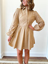 Amanda Taupe Dress