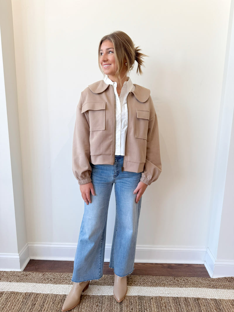 Camila Taupe Jacket