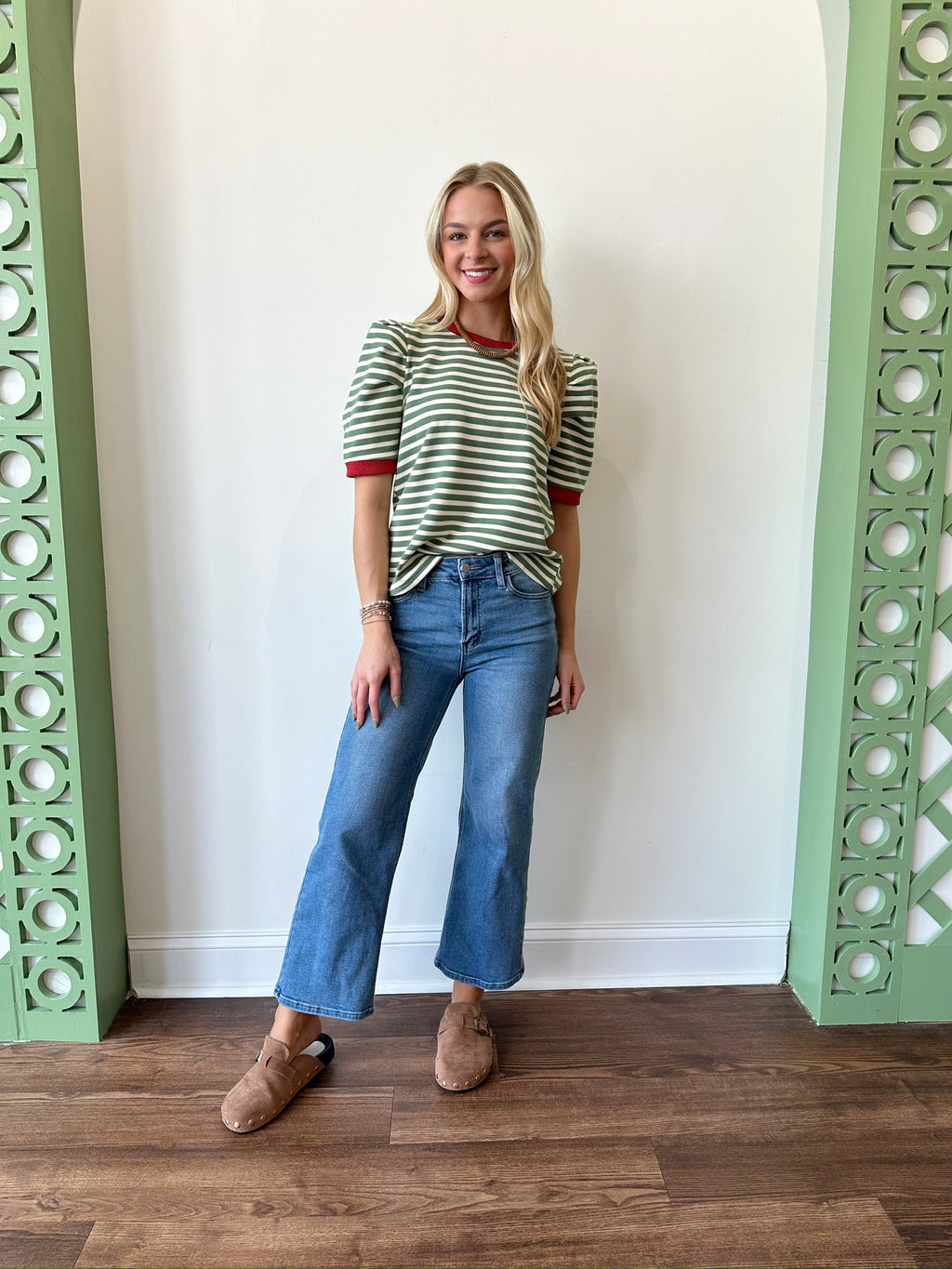 Carol Striped Top
