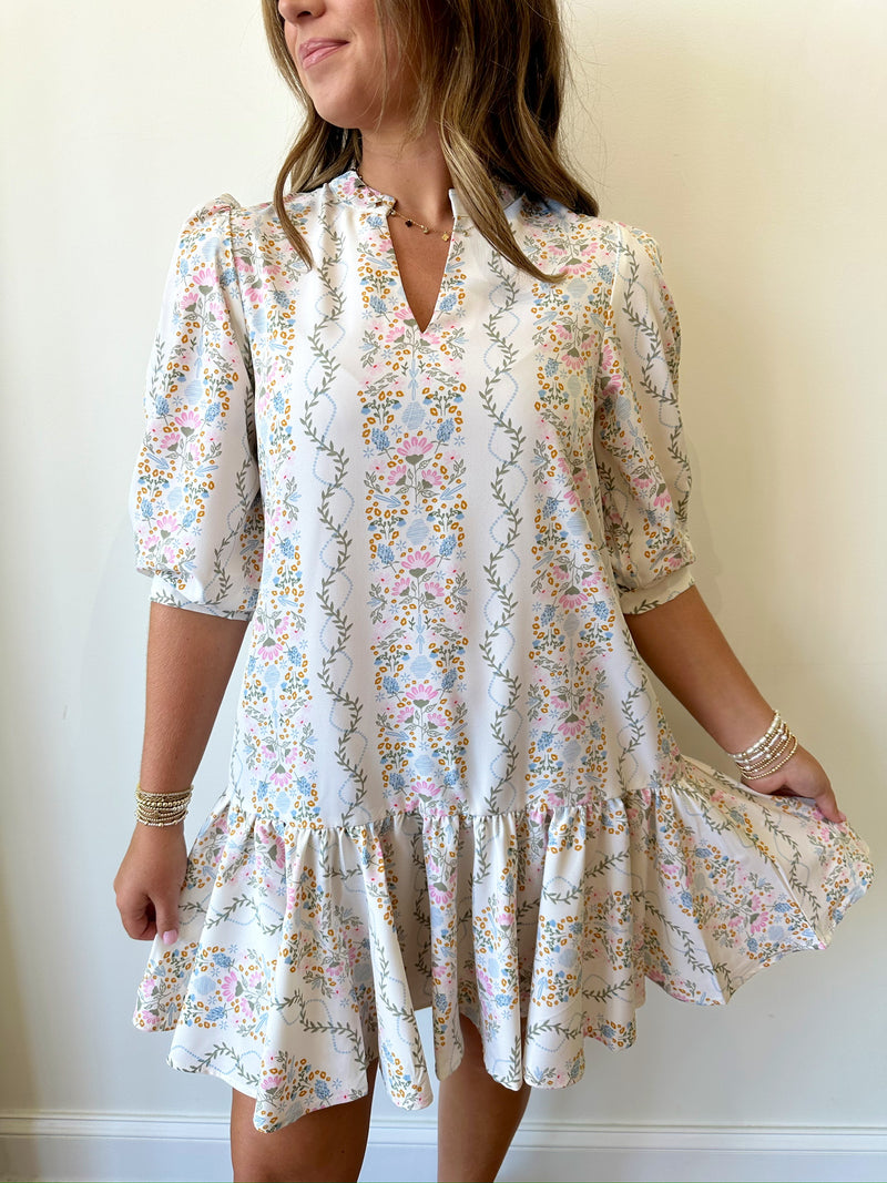 Naomi Printed Dress