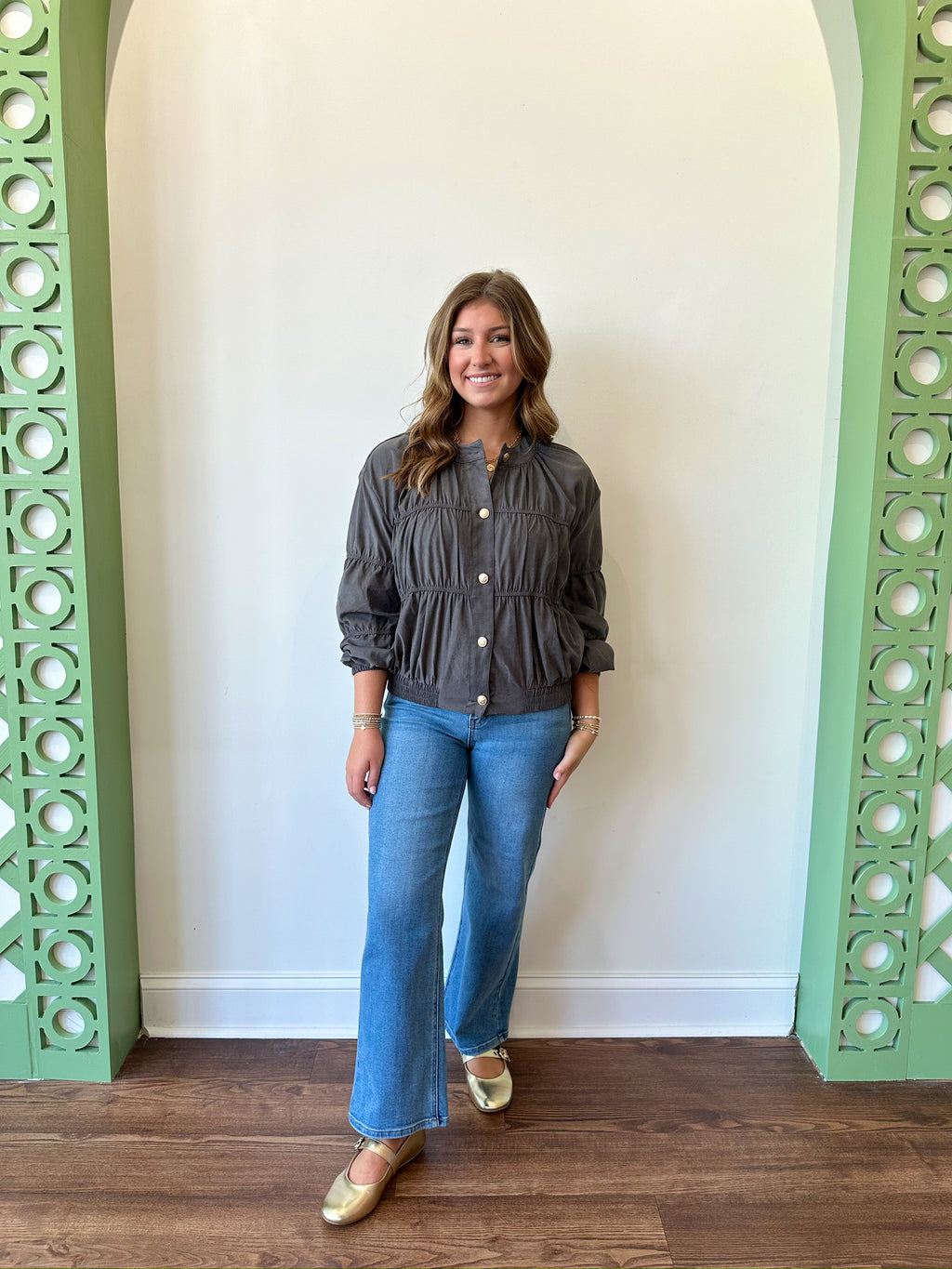Jenny Charcoal Jacket