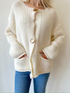 Sadie Knit Cardigan- Beige