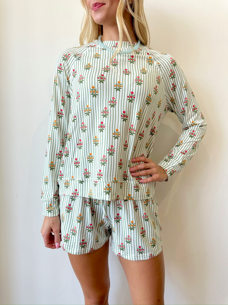 Annie Cottage Stripes PJ Set