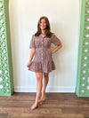 Monica Gingham Dress