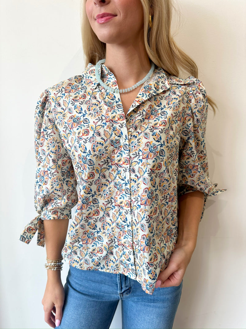 Scarlett Floral Top
