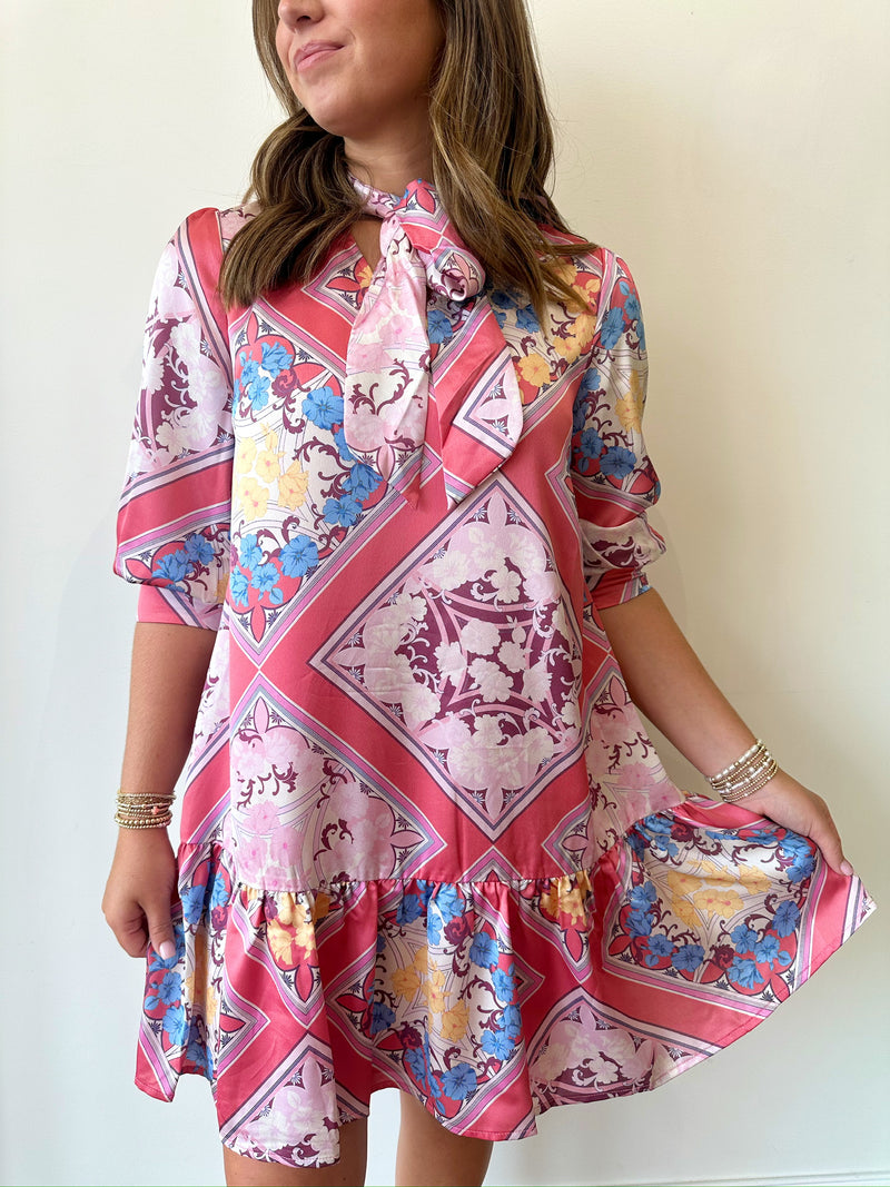Shelby Printed Dress