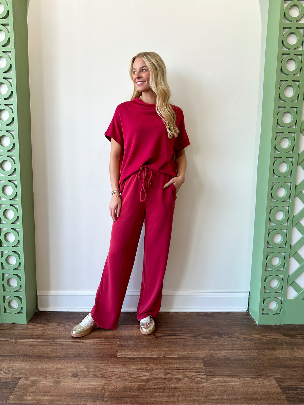 Jade Red Top
