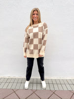 Nyla Checker Sweater
