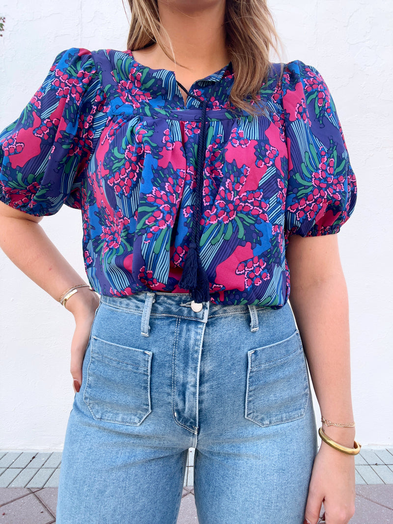Penny Navy Top