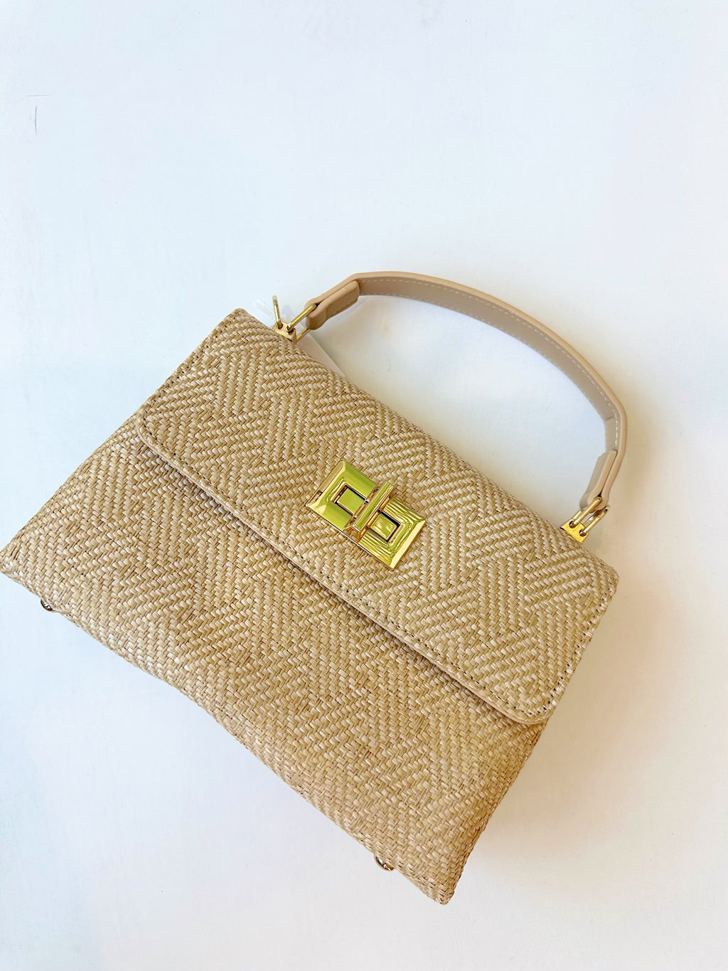 Logan Beige Crossbody Bag