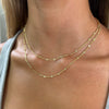 Daisy Chain Necklace 18"
