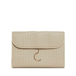 Luxe Hanging Toiletry Case-Woven Bisque