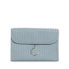 Luxe Hanging Toiletry Case-Woven Bleu