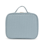 Luxe TRVL2 Cosmetic Toiletry Case- Woven Bleu