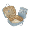 Luxe TRVL2 Cosmetic Toiletry Case- Woven Bleu