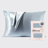 Satin Standard Pillowcase - Haze Blue