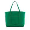 Maxi Tote Coated Canvas-Kelly Green