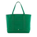 Maxi Tote Coated Canvas-Kelly Green