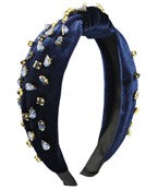 Jeweled Velvet Headband