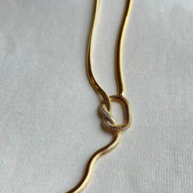 Angela Knot Necklace