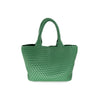 Gracie Woven Tote Bag -Green