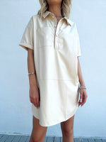 Alyce Shirt Dress Cream