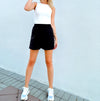 Janice Black Shorts
