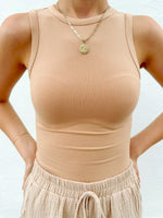 Avril Bodysuit-Beige