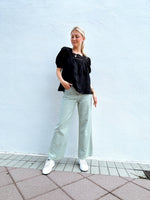 Olivia Crop Jeans-Sage