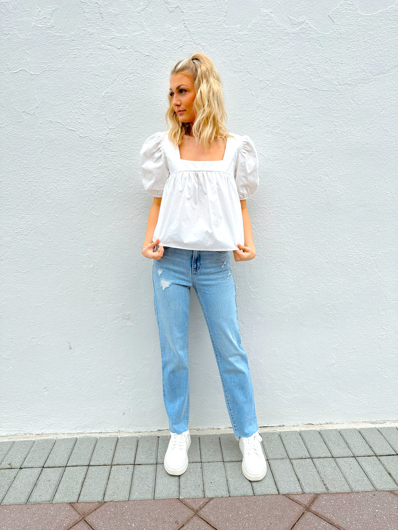 Harper White Top