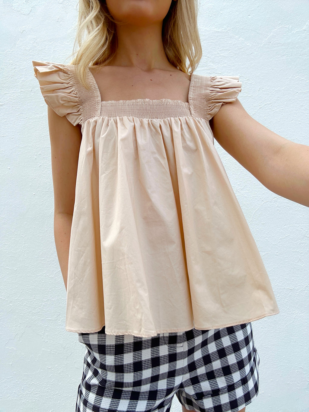 Trista Ruffle Top