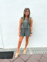 Laurel Pleated Romper