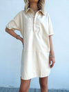 Alyce Shirt Dress Cream