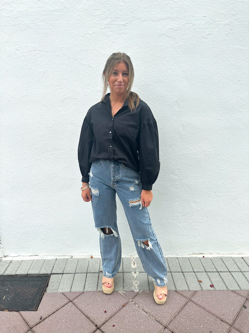 Jana Black Top
