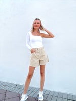 Tani Eggshell Bodysuit