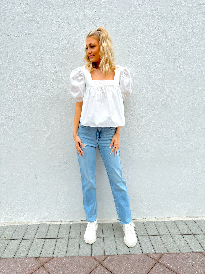 Harper White Top