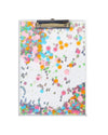 Flower Shop Confetti Clipboard